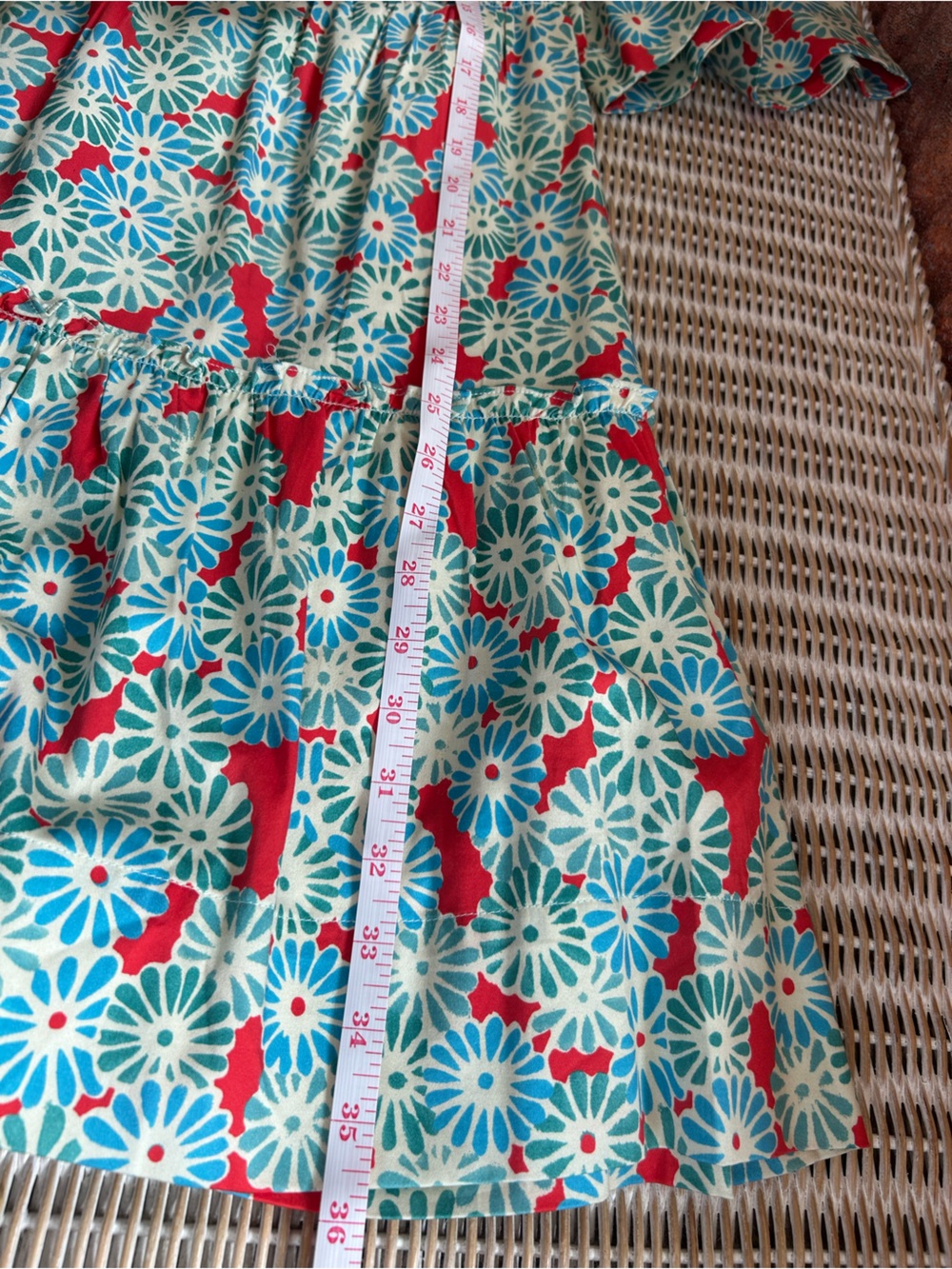 Tuckernuck Poppy Bloom Crawford Dress Size Large Floral resort wear  #123 - Picture 10 of 11